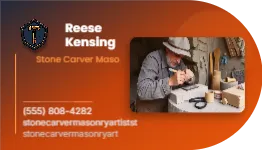 Horizontal Apartment Leasing Agent01 6 Stone Carver Masonry Artist 3 5x1 75 Half Circle