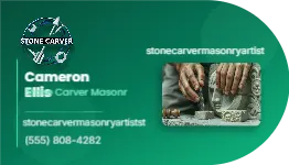 Horizontal Apartment Leasing Agent01 8 Stone Carver Masonry Artist 3 5x1 75 Half Circle