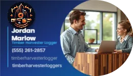 Horizontal Apartment Leasing Agent01 1 Timber Harvester Logger 3 5x1 75 Half Circle