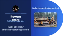 Horizontal Apartment Leasing Agent01 7 Timber Harvester Logger 3 5x1 75 Half Circle