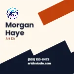 Angled Copper Strata Art Director 3x3