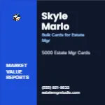 Metro Valuation Navy Estate Manager 3x3
