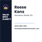 Equity Column Minimal Homeless Shelter Director 3x3