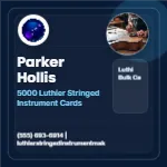 Blueprint Grid Authority Luthier Stringed Instrument Maker 3x3