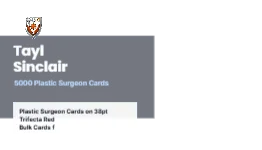 Skyline Band Modern Plastic Surgeon 3x3