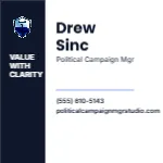 Equity Column Minimal Political Campaign Manager 3x3