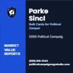 Metro Valuation Navy Political Campaign Manager 3x3