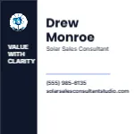 Equity Column Minimal Solar Sales Consultant 3x3