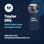 Blueprint Grid Authority Video Game Developer 3x3