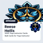 Cornerstone Photo Chip Yoga Instructor 3x3