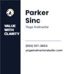 Equity Column Minimal Yoga Instructor 3x3