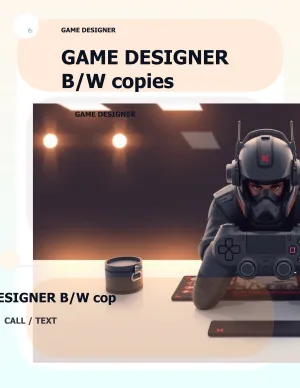 Game Designer Color Copies 11x17 04