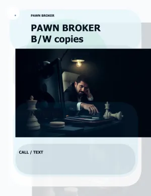 Pawn Broker Color Copies 5.5x8.5 08
