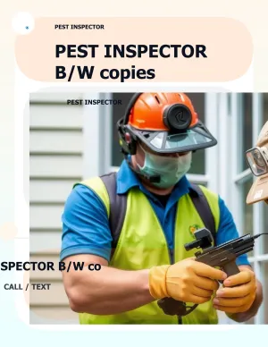 Pest Inspector Color Copies 5.5x8.5 04