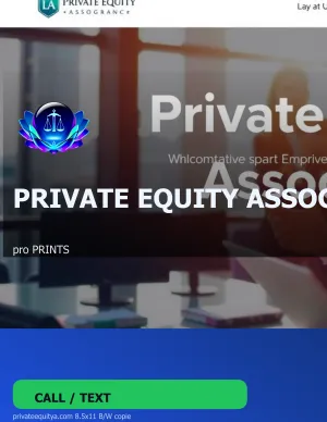 Private Equity Associate Color Copies 5.5x8.5 01