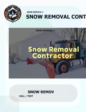 Snow Removal Contractor Color Copies 5.5x8.5 03