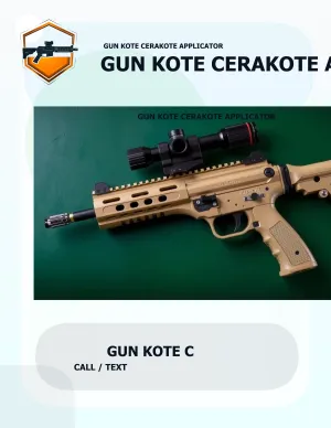 Gun Kote Cerakote Applicator Color Copies 8.5x11 03