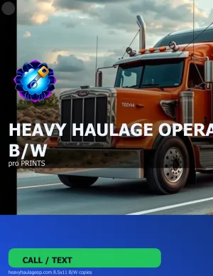 Heavy Haulage Operator Color Copies 8.5x11 01