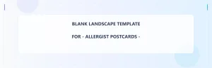 Allergist Blank Front 2.75x8.5 Landscape