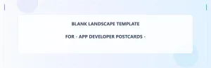 App Developer Blank Front 2.75x8.5 Landscape