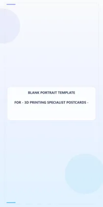 3d Printing Specialist Blank Front 2x4 Portrait