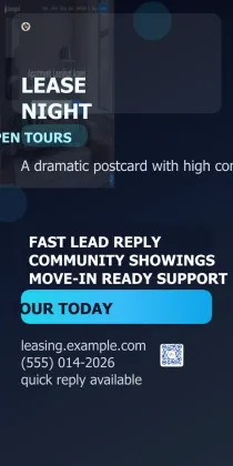 Apartment Leasing Agent Lease Night Editorial 2x4