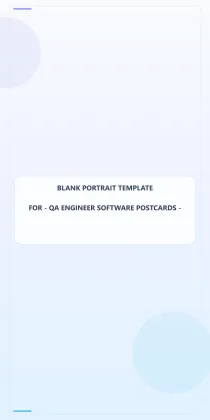 Qa Engineer Software Blank Front 2x4 Portrait