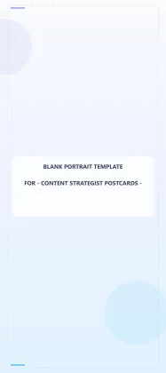 Content Strategist Blank Front 4x9 Portrait