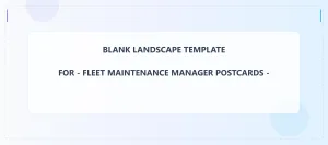 Fleet Maintenance Manager Blank Front 4x9 Landscape