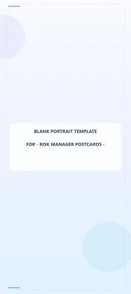Risk Manager Blank Front 4x9 Portrait