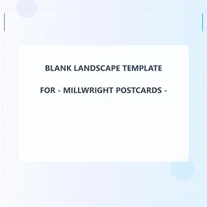 Millwright Blank Front 5x5 Landscape