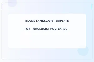 Urologist Blank Front 6x9 Landscape
