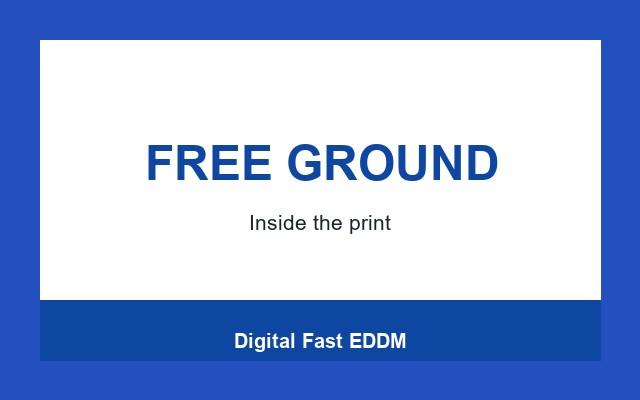 Digital Fast EDDM Design Studio Footer band