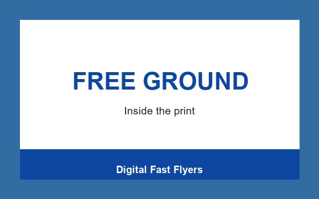 Digital Fast Flyers Design Studio Footer band