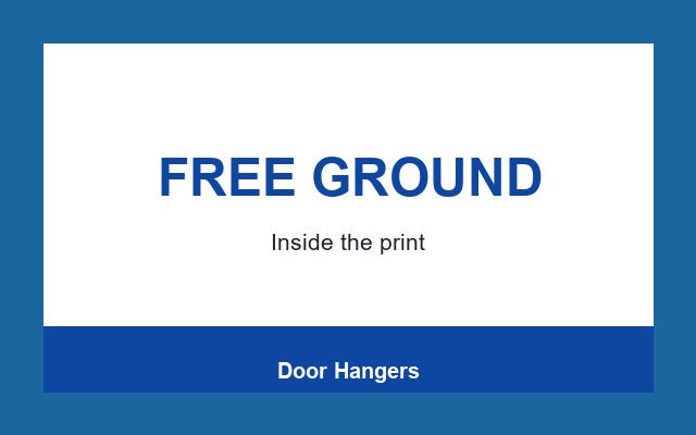 Door Hangers Design Studio Footer band