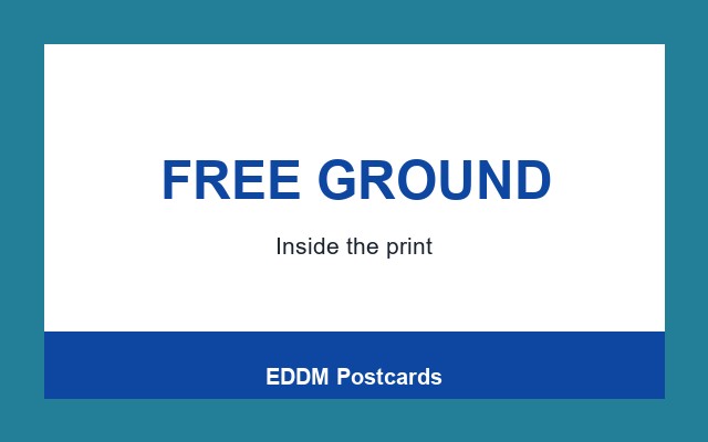 EDDM Postcards Design Studio Footer band