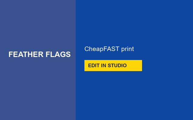 Feather Flags Design Studio Walkway