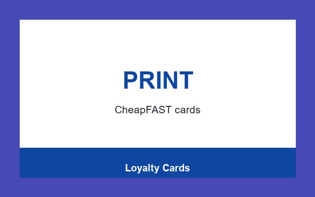 Loyalty Cards Design Studio Bottom rule