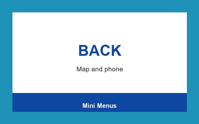 Mini Menus Design Studio Back panel