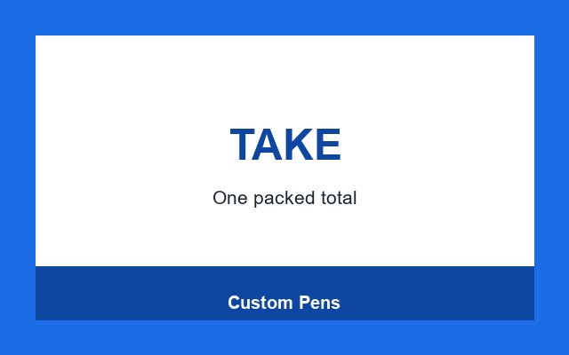 Custom Pens Design Studio Giveaway
