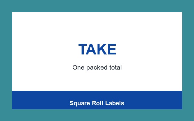 Square Roll Labels Design Studio Giveaway