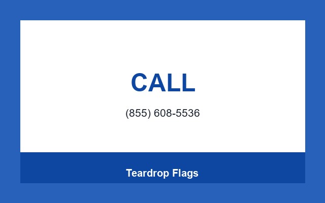 Teardrop Flags Design Studio Phone bar