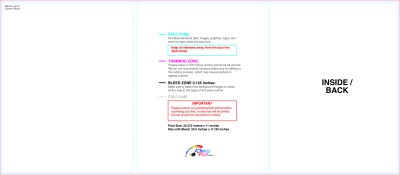 Brochure 11inx25.5in Trifold Inside