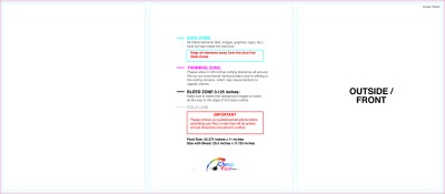 Brochure 11inx25.5in Trifold Outside