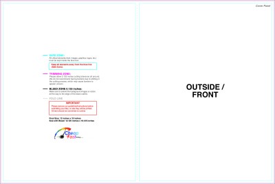 Brochure 12inx18in Halffold Outside