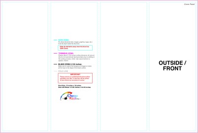 Brochure 12inx18in Parallelfold Outside