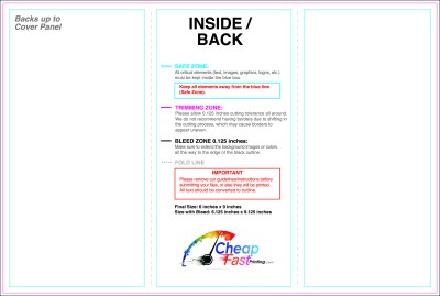 Brochure 6inx9in Trifold Inside