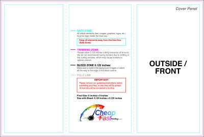 Brochure 6inx9in Trifold Outside