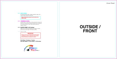 Brochure 7inx14in Halffold Outside