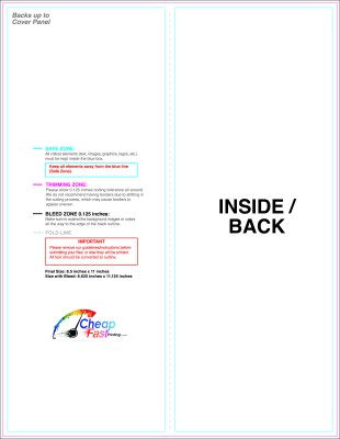 Brochure 8.5inx11in Panelfold Inside